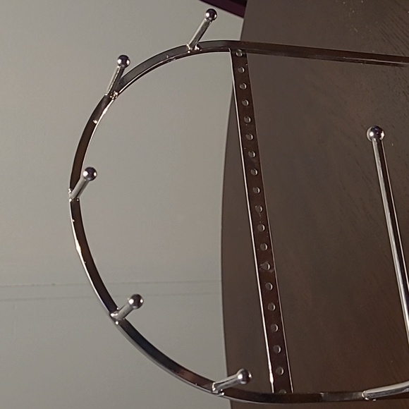 Rachel Ashwell mirrored jewelry display storage silver organizer in Like New con - Picture 4 of 10